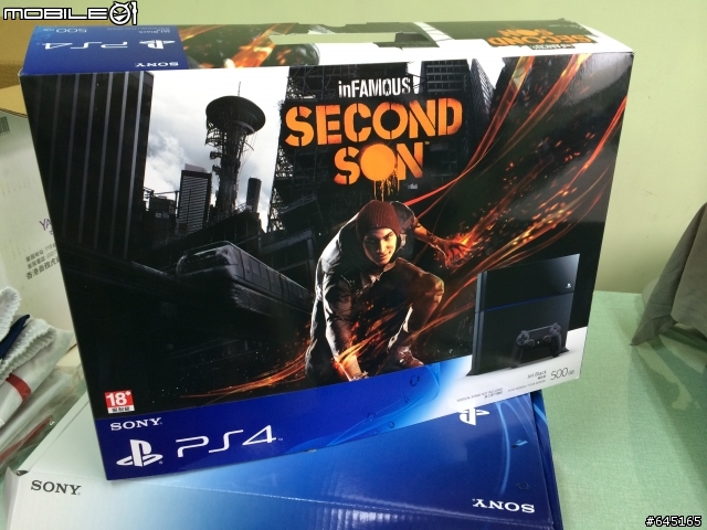 PS4 惡名昭彰第二之子同捆簡易開箱