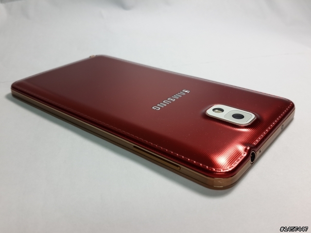 NOTE 3 玫瑰金(新增白機)+ 原廠潮牌背蓋(個性紅)