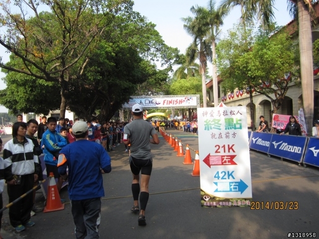 舊地重遊的2014鳳山跑三校21K