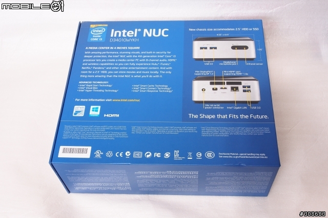 Intel NUC D34010WYKH開箱
