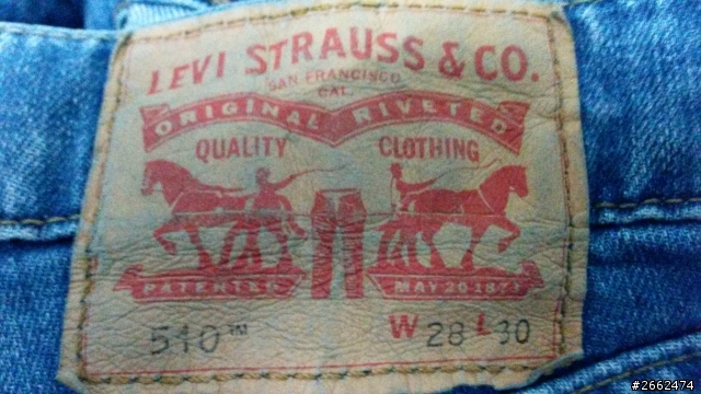 請問這件levis510(真假?)