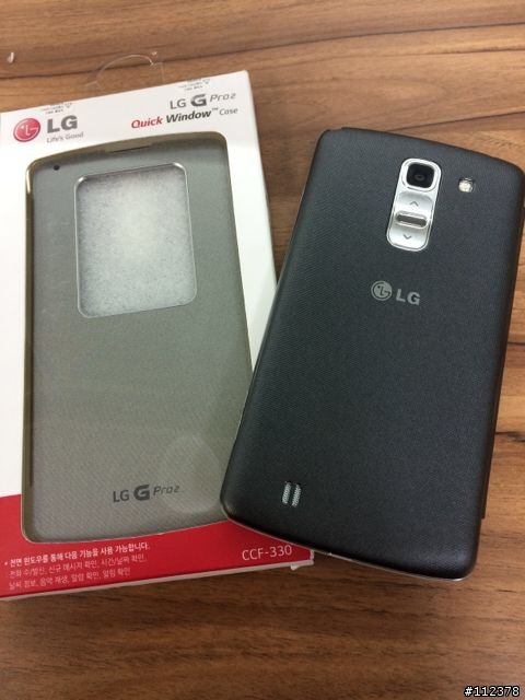 LG G Pro 2 原廠翻頁式皮套