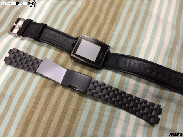 [分享] PEBBLE STEEL 金屬版新款智慧手錶動手玩！2014/03/05更新