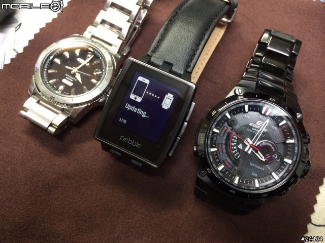 [分享] PEBBLE STEEL 金屬版新款智慧手錶動手玩！2014/03/05更新