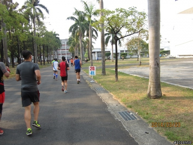舊地重遊的2014鳳山跑三校21K