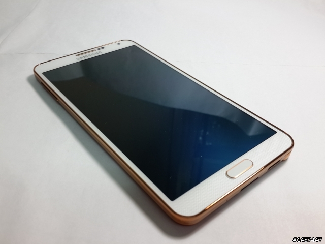 NOTE 3 玫瑰金(新增白機)+ 原廠潮牌背蓋(個性紅)