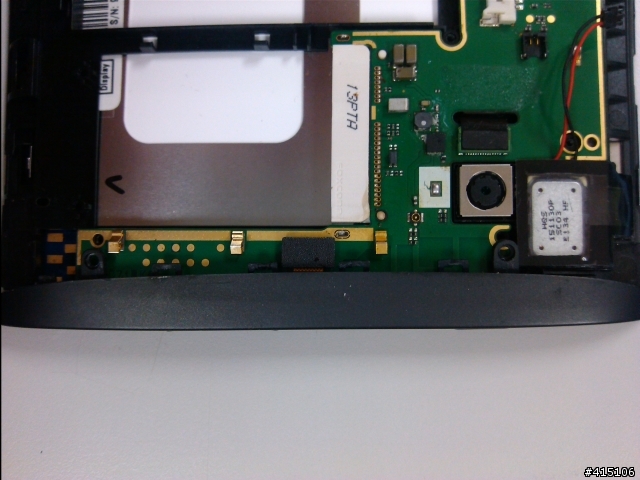 Sharp A01SH 舊機panel 更新簡單拆機
