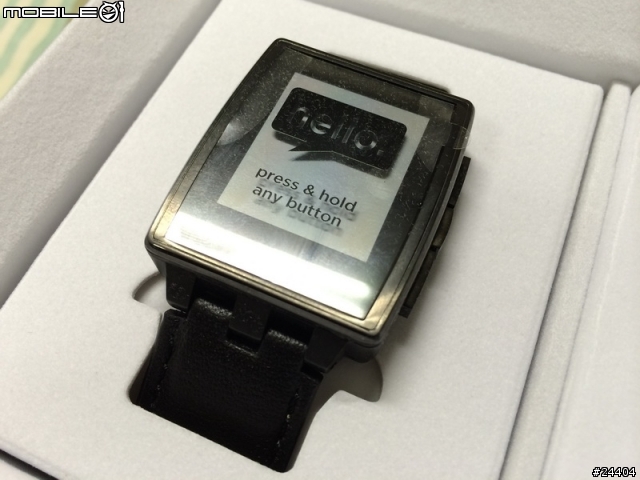 [分享] PEBBLE STEEL 金屬版新款智慧手錶動手玩！2014/03/05更新