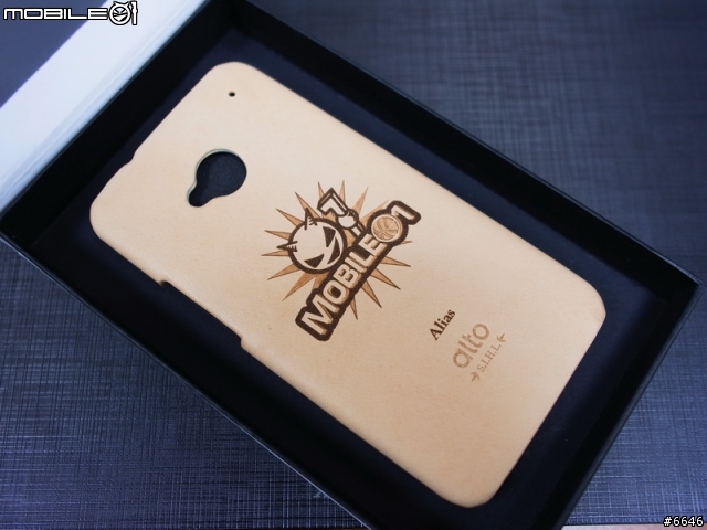Alto 客制化雷雕hTC New One真皮手機保護殼