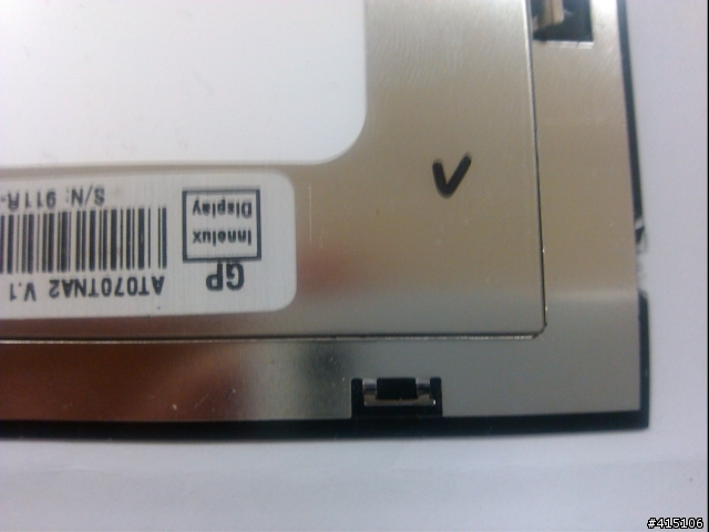 Sharp A01SH 舊機panel 更新簡單拆機