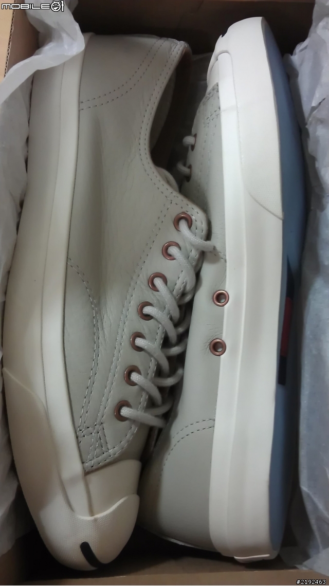 [開箱]   Converse - Jack Purcell Leather Low