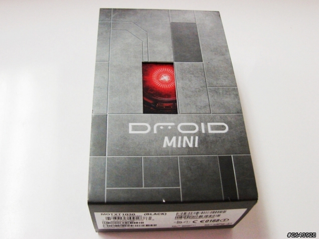 C/P值超高的Droid mini開箱（內有Droid系列與moto X比較表）