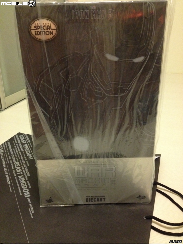 Hot Toys MMS198103B 鋼鐵人戰爭機器限定版