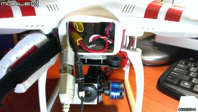 DJI phantom 一代換裝二代機殼電池倉 測試 & DJI phantom小白聚會 空拍 公羽