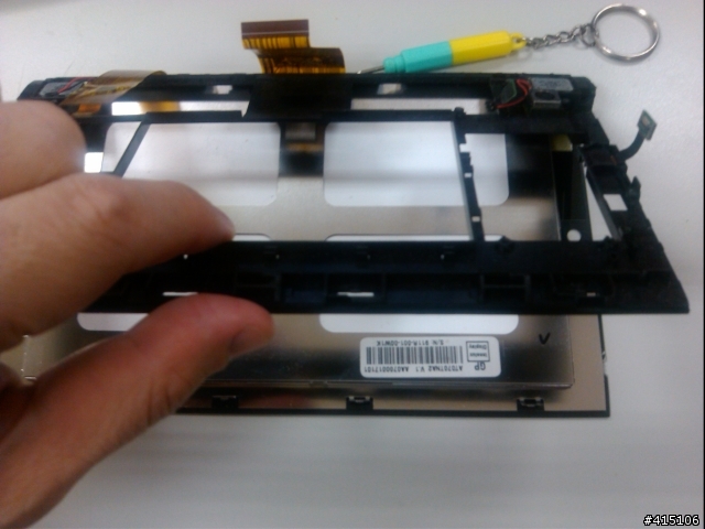 Sharp A01SH 舊機panel 更新簡單拆機