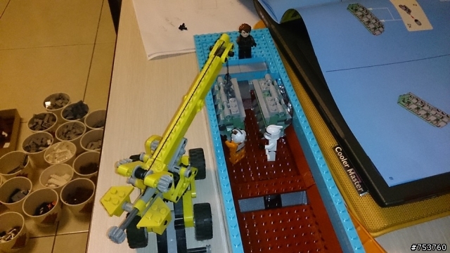 【LEGO開箱文】世界最大貨櫃輪建造過程