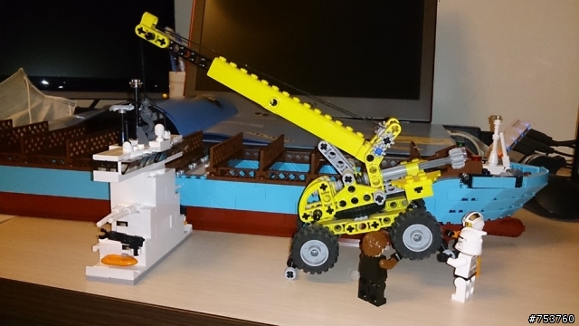 【LEGO開箱文】世界最大貨櫃輪建造過程