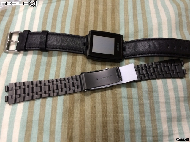 [分享] PEBBLE STEEL 金屬版新款智慧手錶動手玩！2014/03/05更新