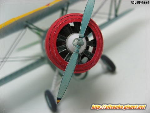 紙模 - Curtiss BF2C Hawk 雙翼飛機