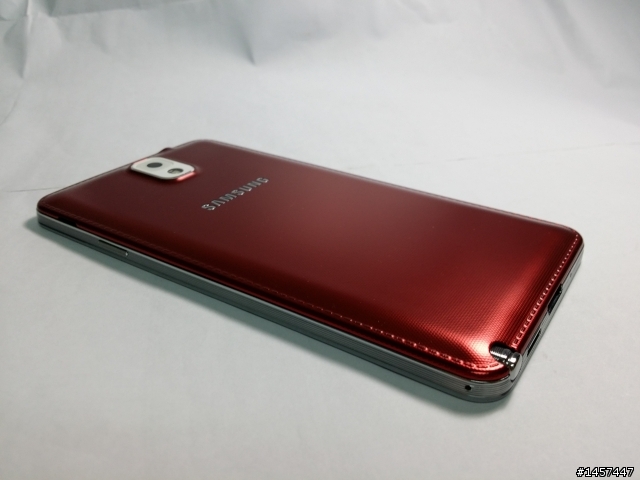 NOTE 3 玫瑰金(新增白機)+ 原廠潮牌背蓋(個性紅)