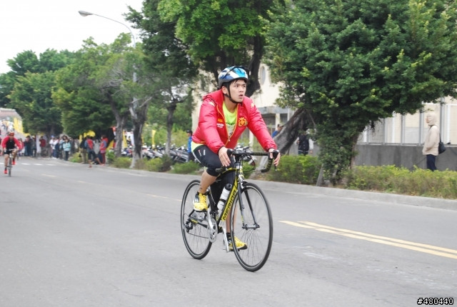 2014年3/9高雄愛河鐵人賽自行車起點出發照片