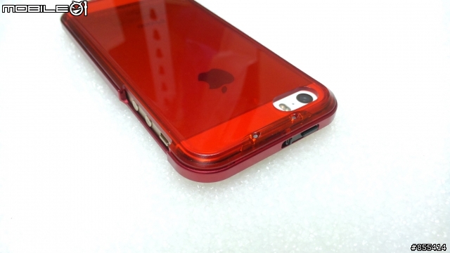 [開箱] innerexile edge混搭式 iPhone5／5s 鋁合金保護殼
