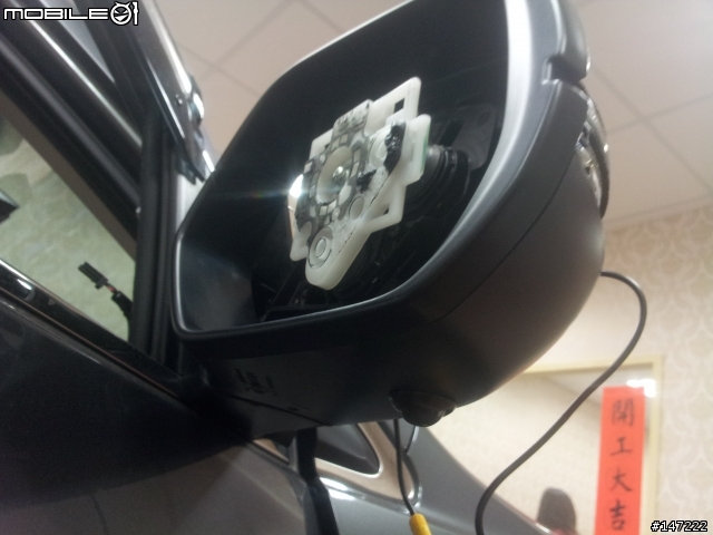 CRV 2.4 VTI 加裝車側影像輔助系統
