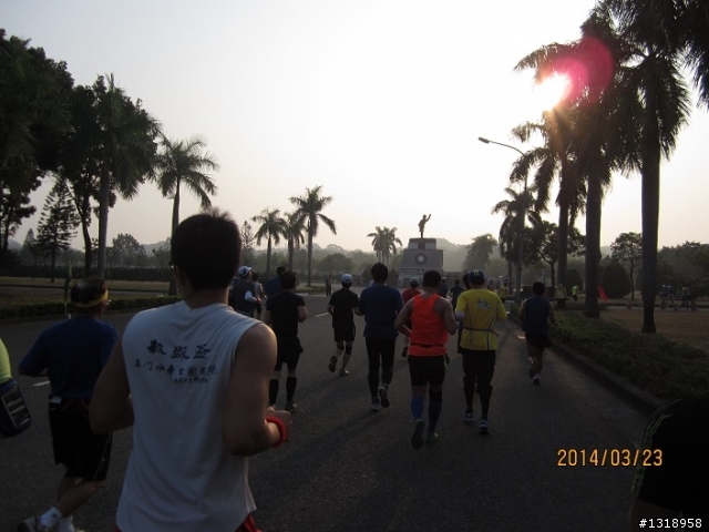 舊地重遊的2014鳳山跑三校21K