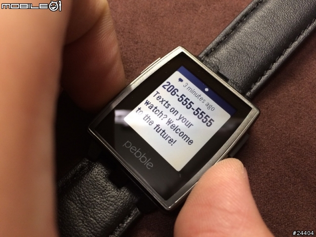 [分享] PEBBLE STEEL 金屬版新款智慧手錶動手玩！2014/03/05更新