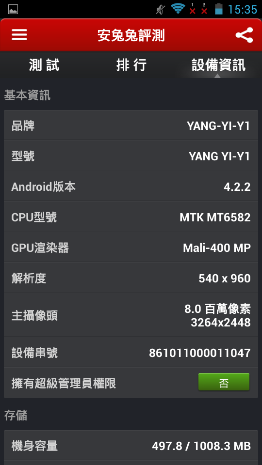 爸爸的第一支智慧手機 揚邑 YANGYI Y1 龐德機 超簡易開箱文