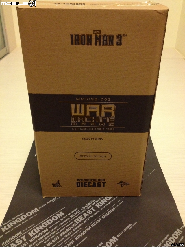 Hot Toys MMS198103B 鋼鐵人戰爭機器限定版
