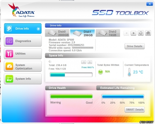 [簡易開箱] 大肚量的ADATA Premier Pro SP600 256G