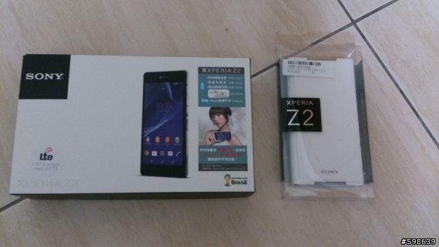 Sony Xperia Z2  白色 小小開箱文