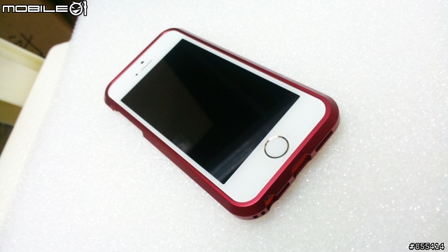 [開箱] innerexile edge混搭式 iPhone5／5s 鋁合金保護殼