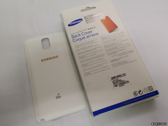 NOTE 3 玫瑰金(新增白機)+ 原廠潮牌背蓋(個性紅)