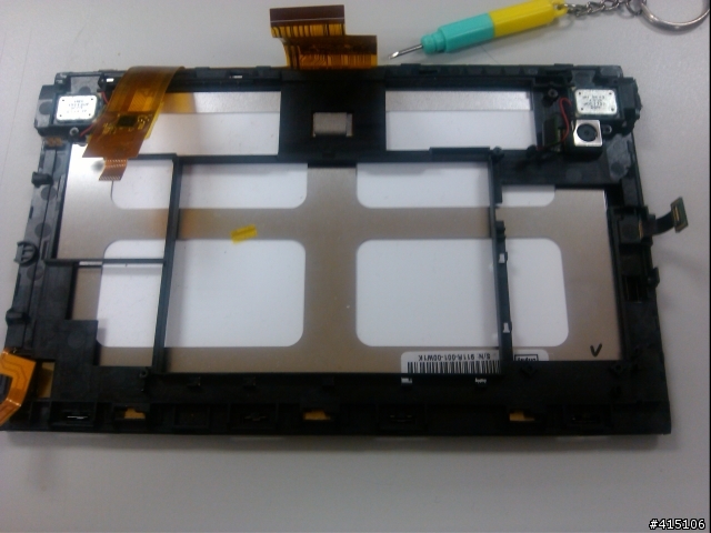 Sharp A01SH 舊機panel 更新簡單拆機