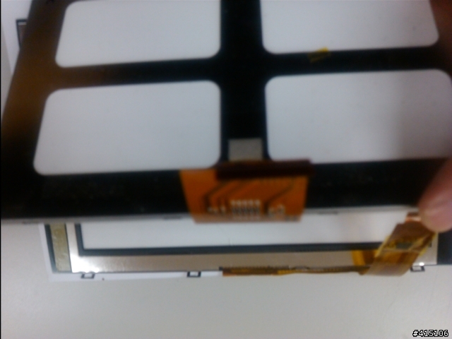 Sharp A01SH 舊機panel 更新簡單拆機