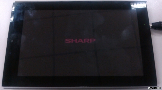 Sharp A01SH 舊機panel 更新簡單拆機