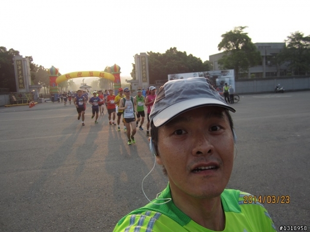 舊地重遊的2014鳳山跑三校21K