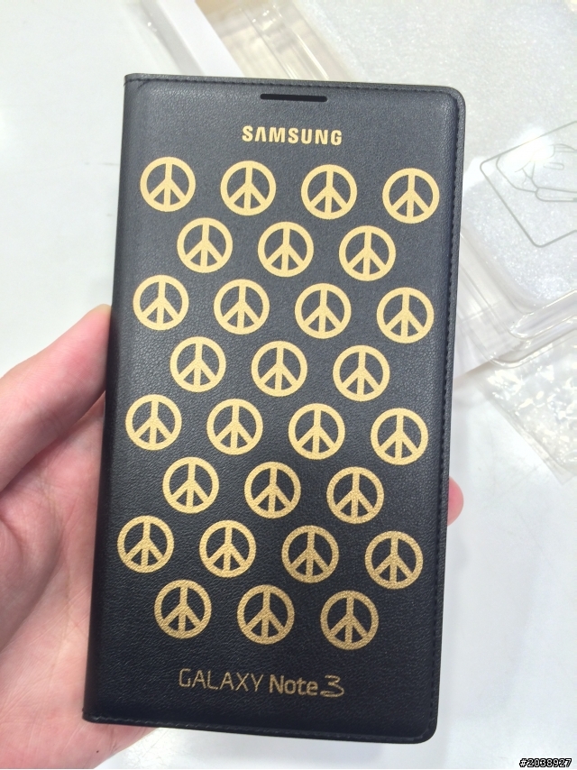 Note3 新一系列原廠皮套 原廠時尚皮套開箱