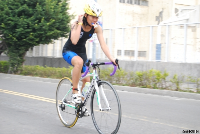 2014年3/9高雄愛河鐵人賽自行車起點出發照片