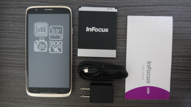 Infocus M320 香檳金 簡單開箱 [順發預購][2014-03-27約晚上8點拿到]