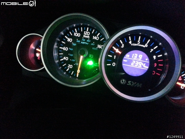 （改裝分享）特殊規格 GTS300i LED黃光 霧燈直上