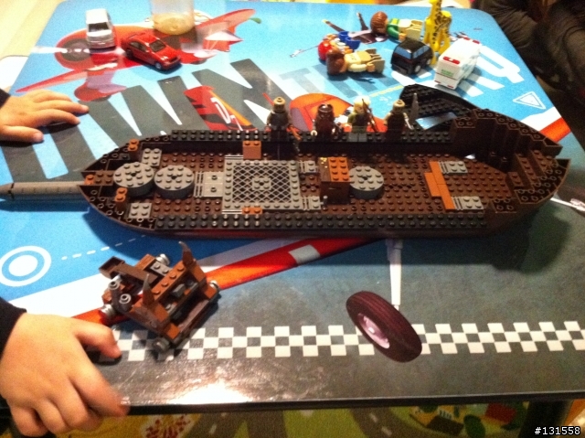 [開箱] LEGO 魔戒 Pirate Ship Ambush 79008
