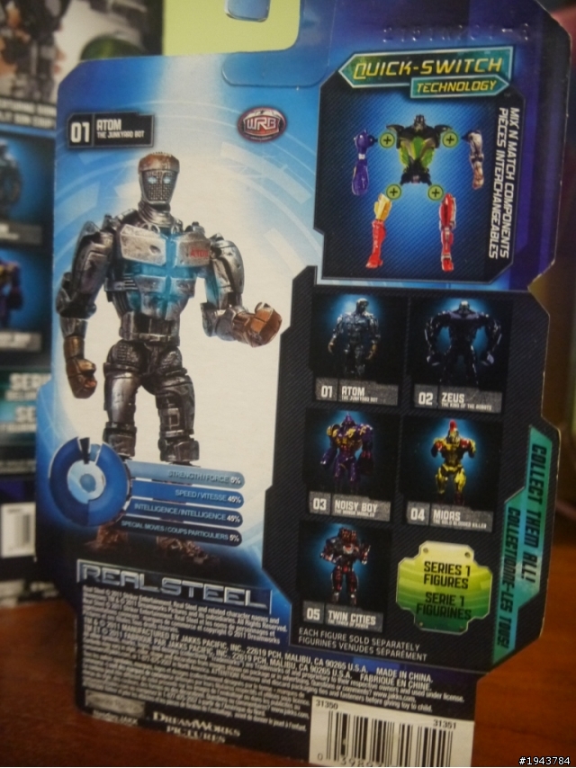鋼鐵擂台(Real Steel)  ZENS V.S Atom
