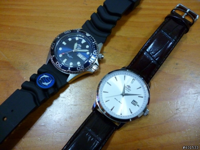 [開箱]Orient Ray 機械錶(FEM6500CD)+Crown & Buckle 錶帶