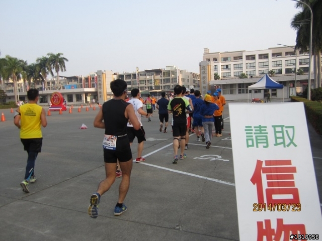 舊地重遊的2014鳳山跑三校21K
