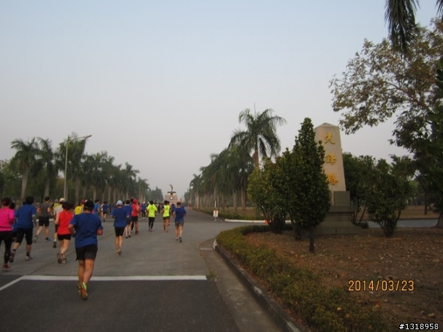舊地重遊的2014鳳山跑三校21K