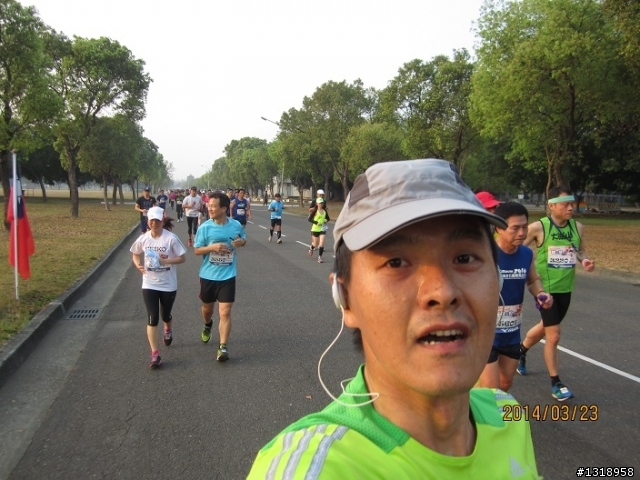 舊地重遊的2014鳳山跑三校21K