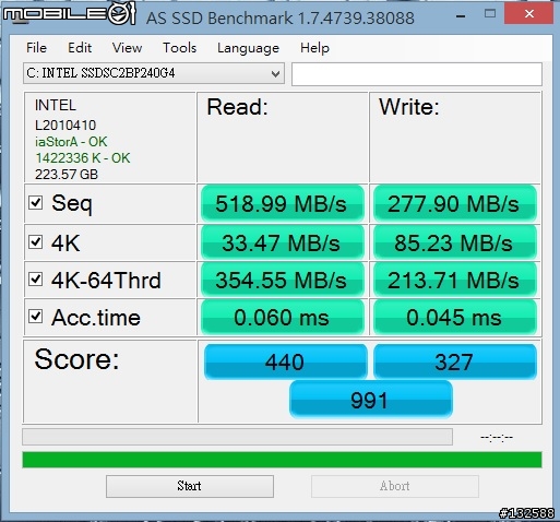 Intel SSD 730 240G簡單開箱